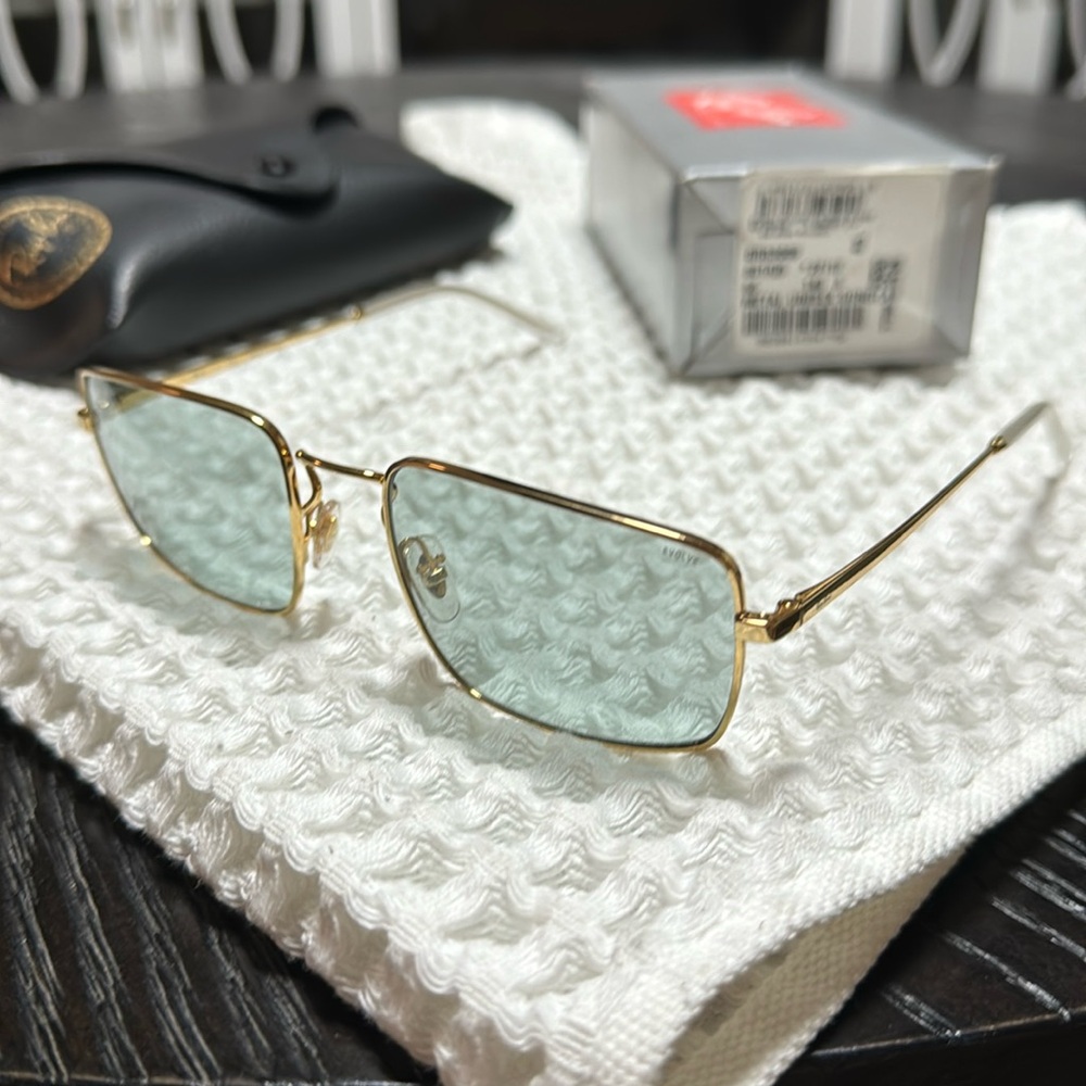 Ray-Ban Rb3669 Evolve Photochromic Rectangular Sunglasses